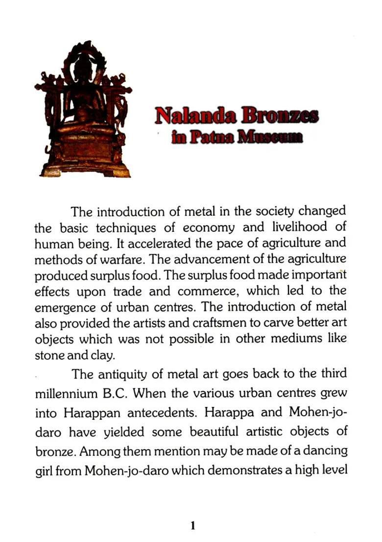 Nalanda Bronzes in Patna Museum - Indya