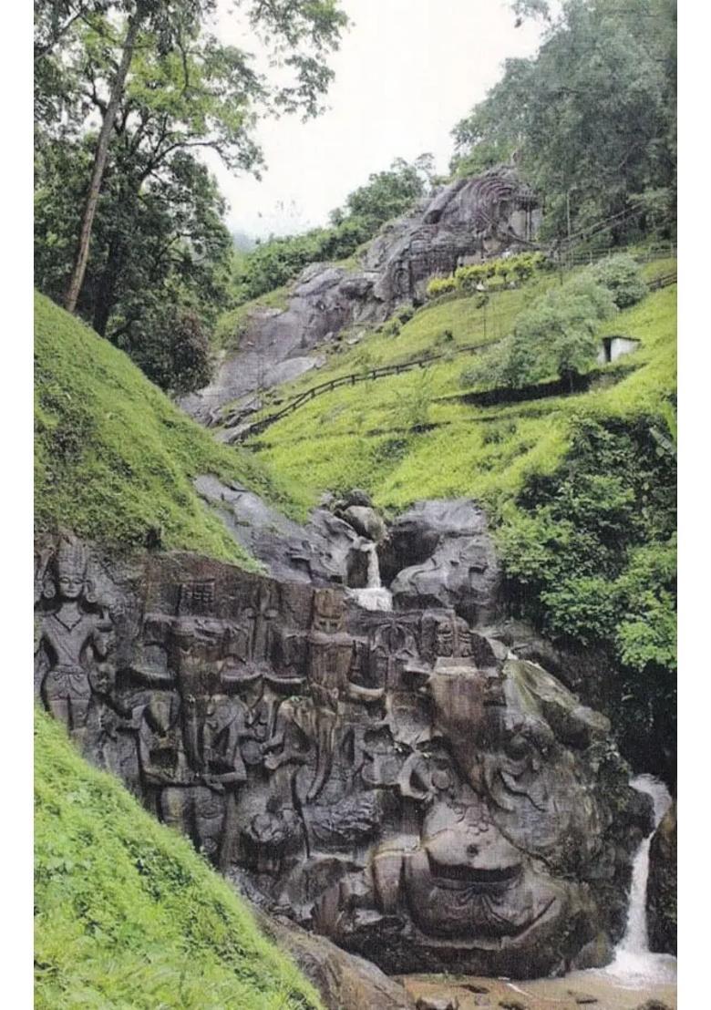 Rock Art Sculptures of Tripura: Unakoti- The Abode of Shiva - Indya