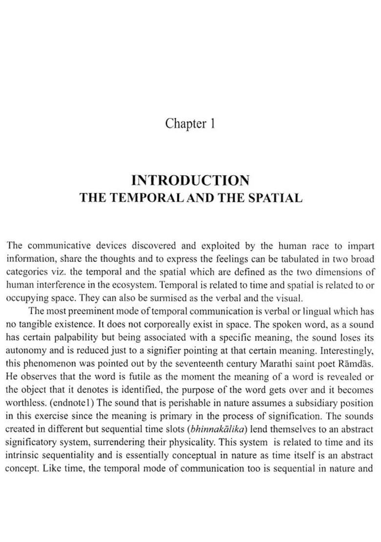 Drgambhrni- The Syntax and Semiotics of Sculpture & Indian Theories - Indya