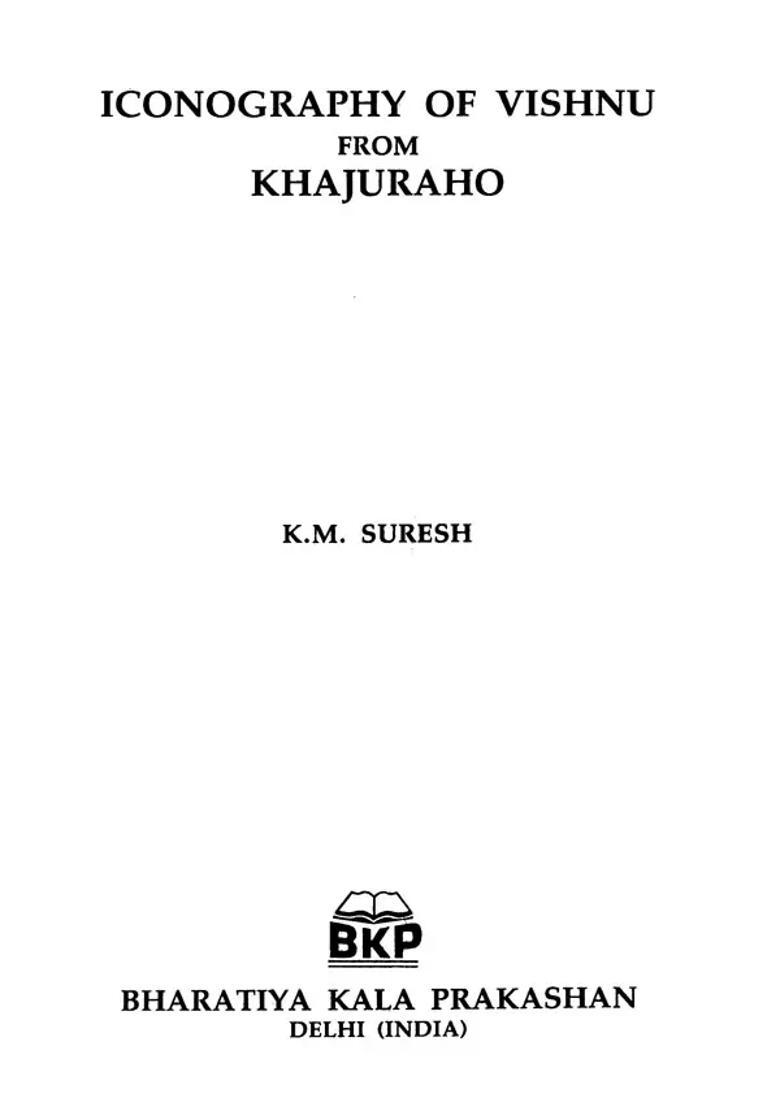 Iconography of Vishnu from Khajuraho - Indya