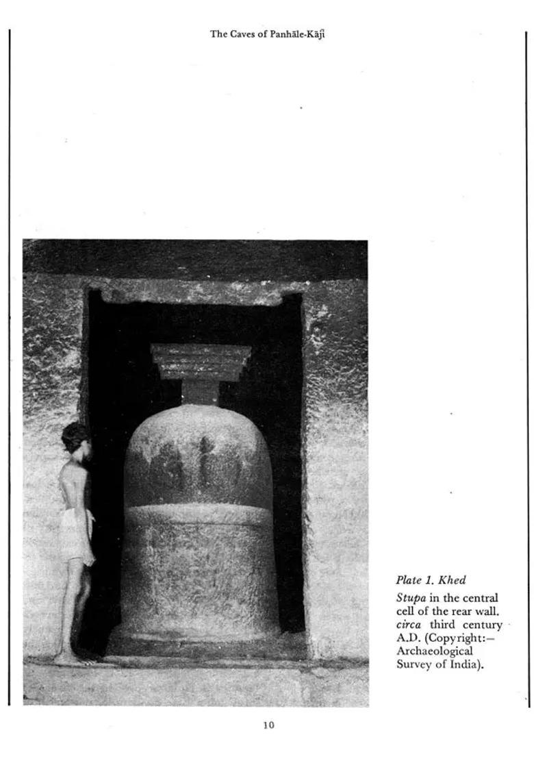 The Caves of Panhale-Kaji - Ancient Pranalaka- MASI: 84 (An Old and Rare Book) - Indya