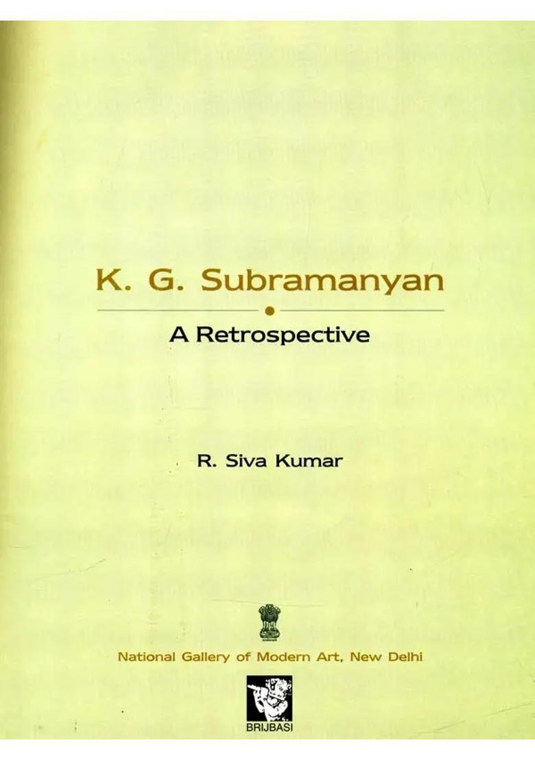 K.G. Subramanyan- A Retrospective - Indya