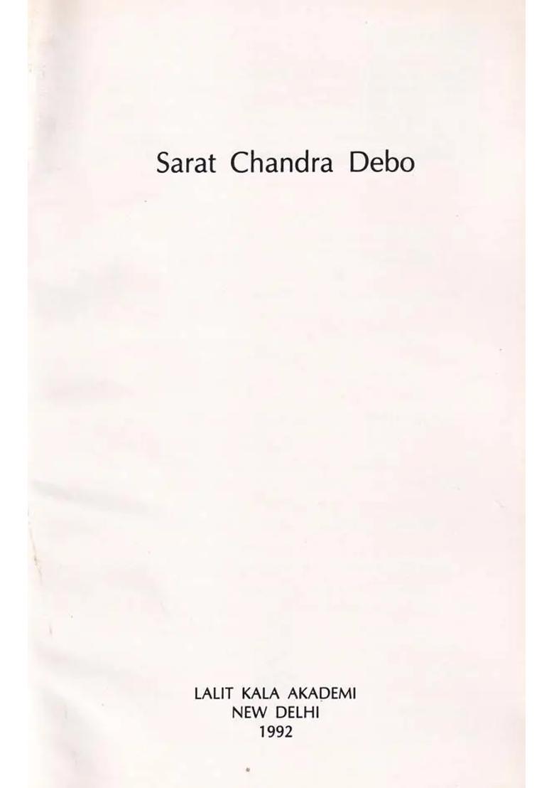 Sarat Chandra Debo - Indya