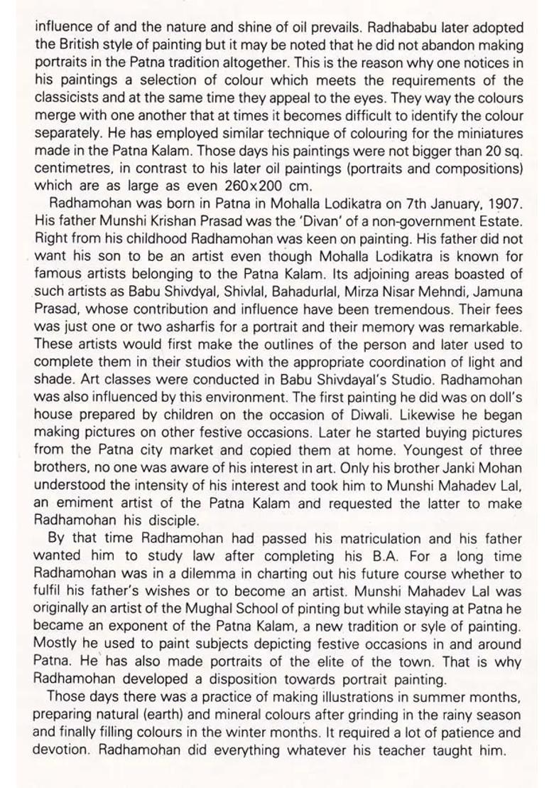 Radhamohan (Contemporary Indian Art Series) - Indya