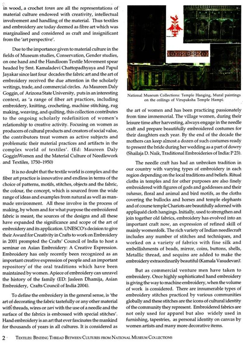 Textile: Binding Threads Between Cultures from National Museum Collections - Indya