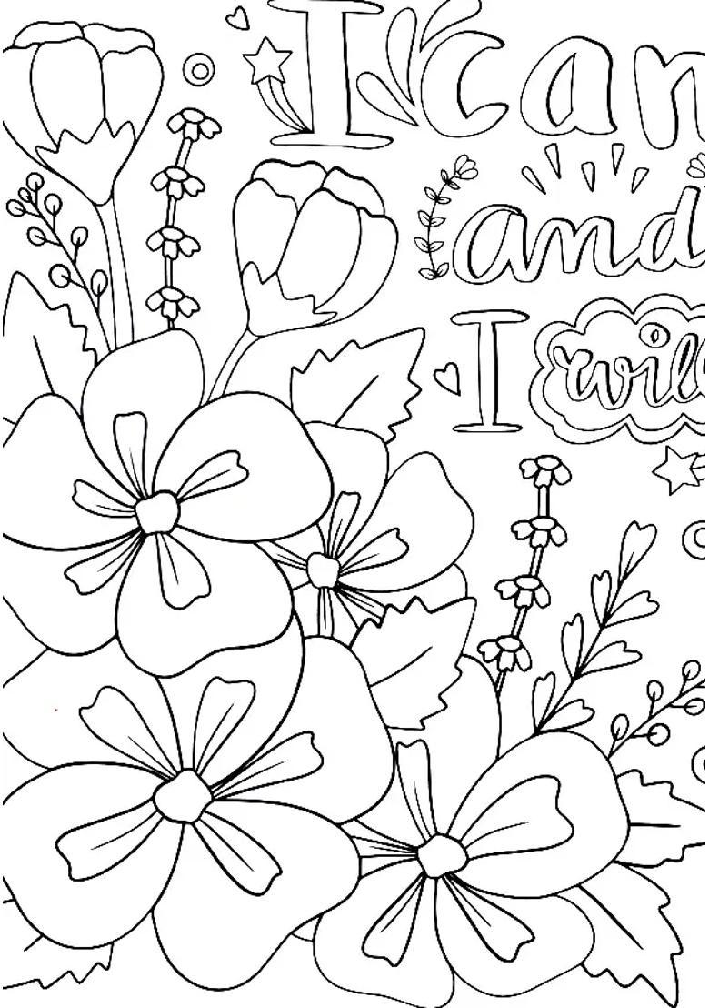 Motivation- Colouring for Peace and Relaxation (Adult Colouring Book) - Indya