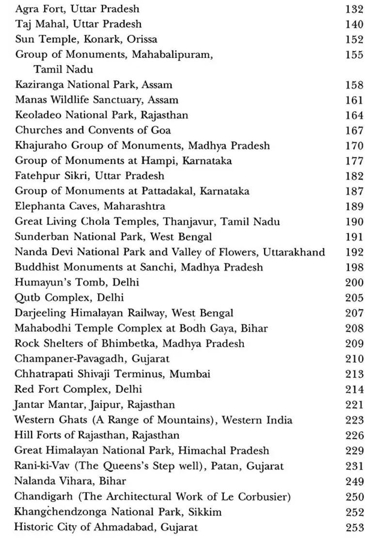 Treasure of World Heritage in India - Indya