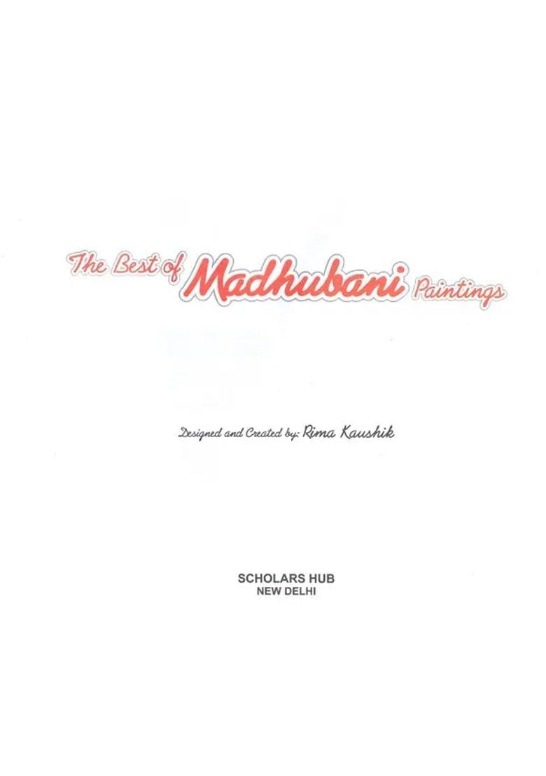 The Best of Madhubani Paintings- A Pictorial Book (Set of 2 Volumes) - Indya