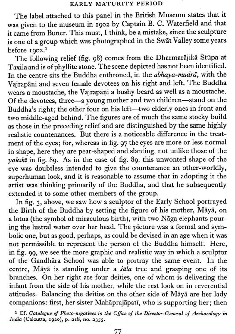 The Buddhist Art of Gandhara (The story of the early school: Its birth, growth and decline) - Indya