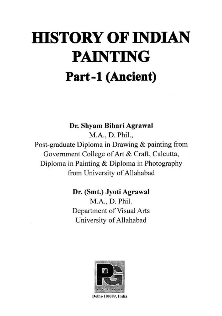 History of Indian Painting: Ancient and Medieval Period (Set of 2 Volumes) - Indya