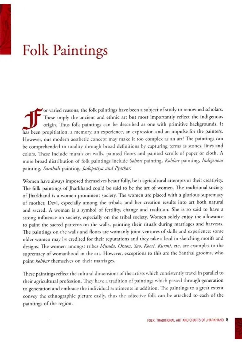 Folk, Traditional Art and Crafts of Jharkhand - Indya