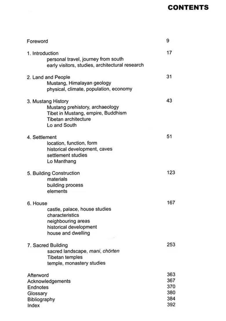 Mustang Building (Tibetan Temples and Vernacular Architecture in Nepal Himalaya) - Indya