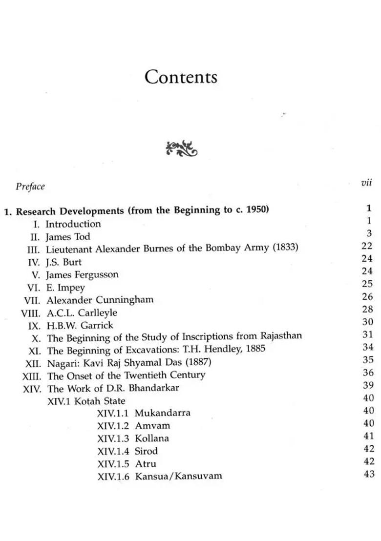 Ancient Rajasthan- Research Developments,Epigraphic Evidence on Political Power Centres, and Historical Perspectives - Indya