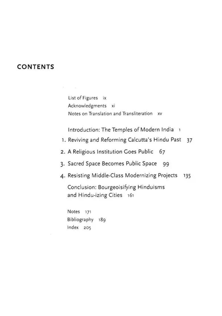 The Making of a Modern Temple and a Hindu City- Kalighat and Kolkata - Indya