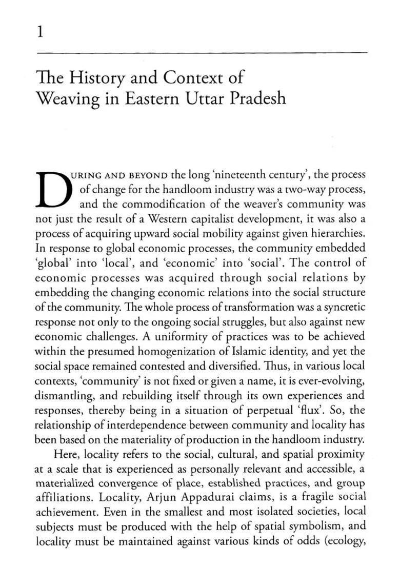 Weaving Hierarchies: Handloom Weavers in Early Twentieth Century United Provinces - Indya