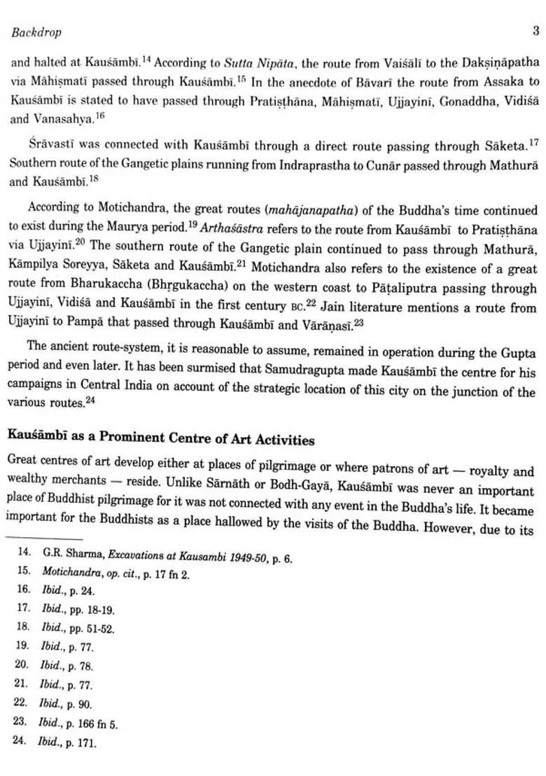 The Buddhist Art of Kausambi - Indya