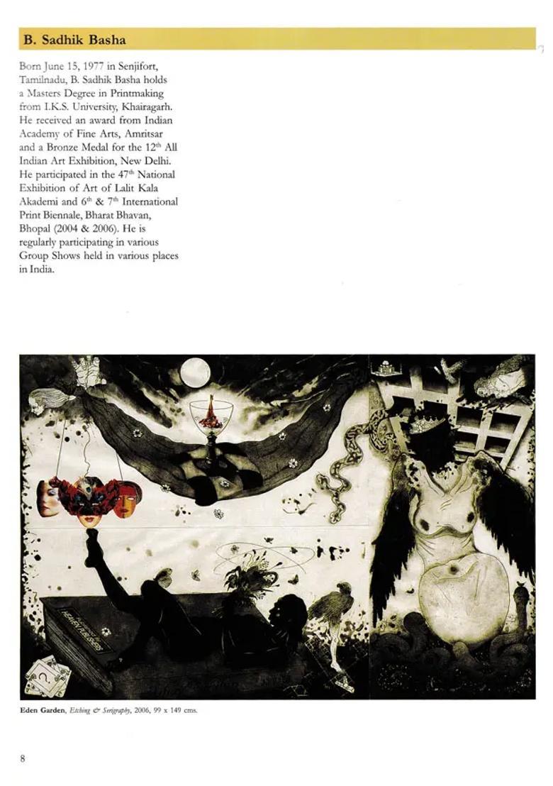 50th National Exhibition of Art Between 18th - 22nd February 2008 (The National Academy Awards in Visual Arts, Paintings, Sculpture, Graphic Designing and Photography Etc) - Indya