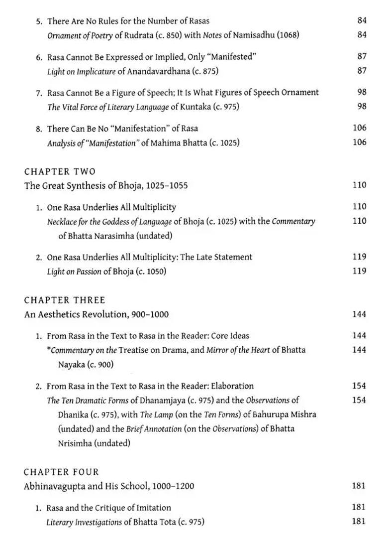 A Rasa Reader: Classical Indian Aesthetics - Indya