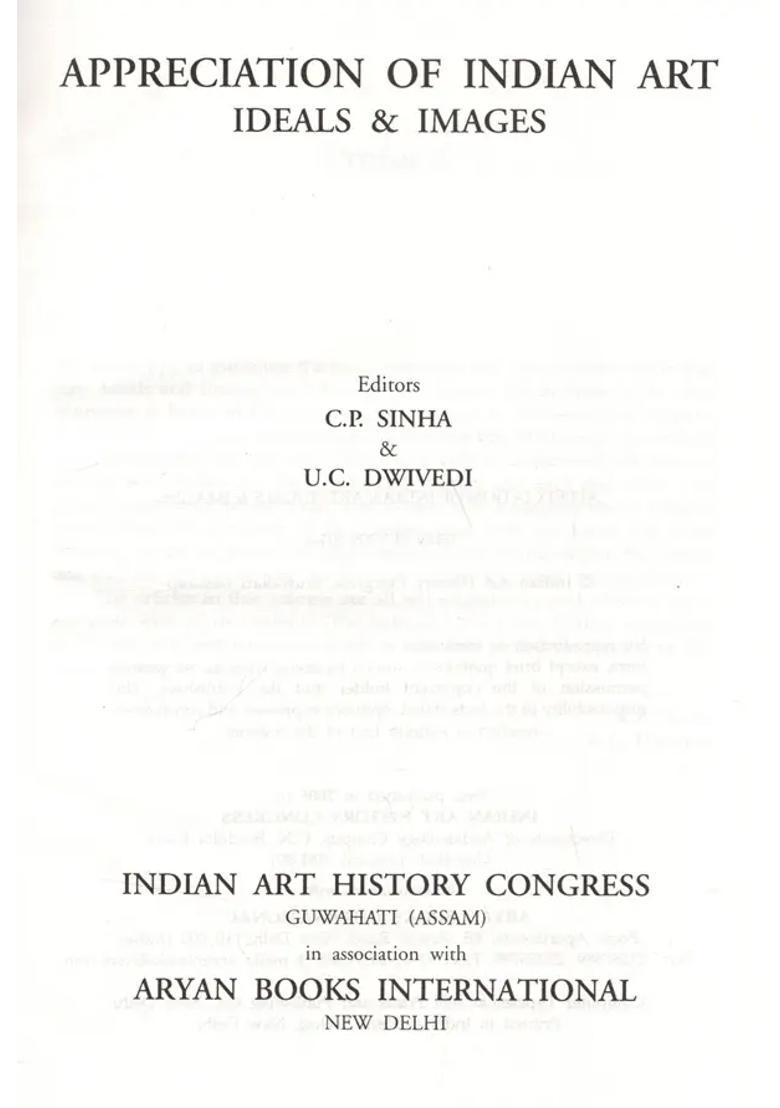 Appreciation of Indian Art: Ideals and Images - Indya