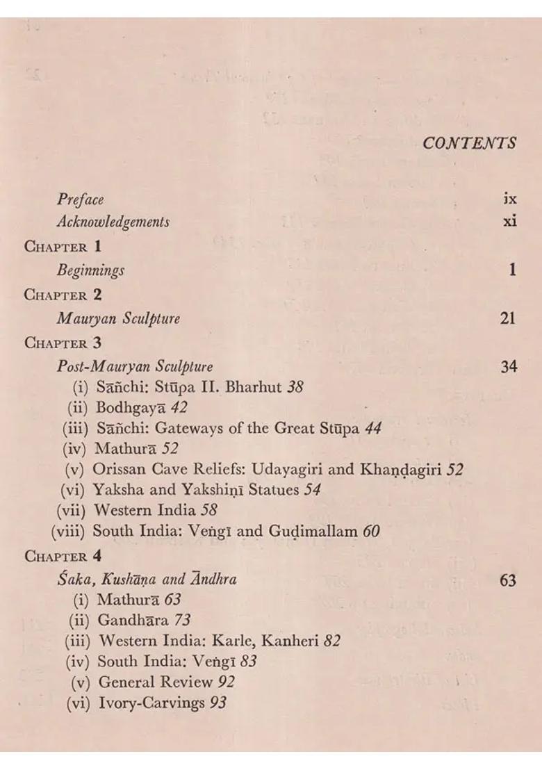 A Survey of Indian Sculpture (Old And Rare Book) - Indya