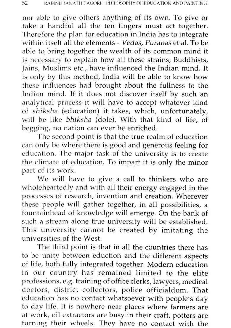 RABINDRANATH TAGORE (Philosophy of Education and Painting) - Indya