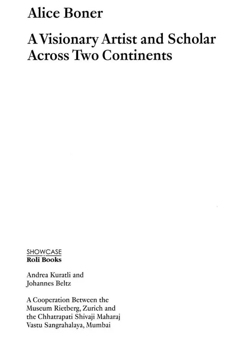 Alice Boner: A Visionary Artist And Scholar Across Two Continents - Indya
