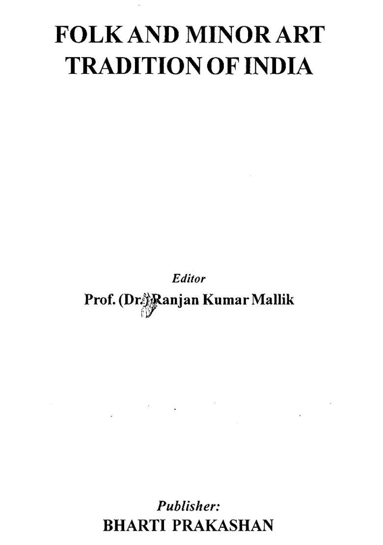 Folk and Minor Art Tradition of India - Indya