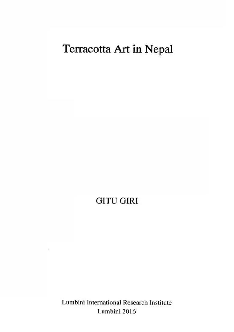 Terracotta Art in Nepal - Indya