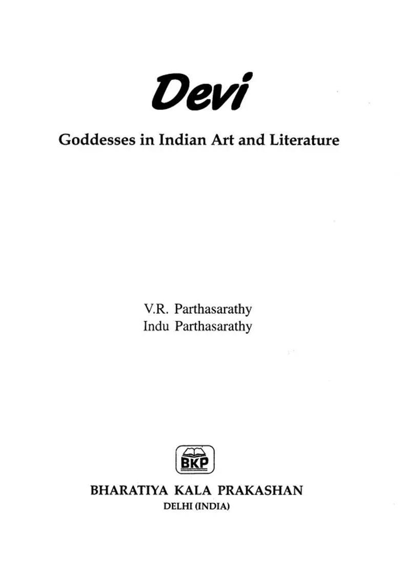 Devi- Goddesses In Indian Art and Literature - Indya