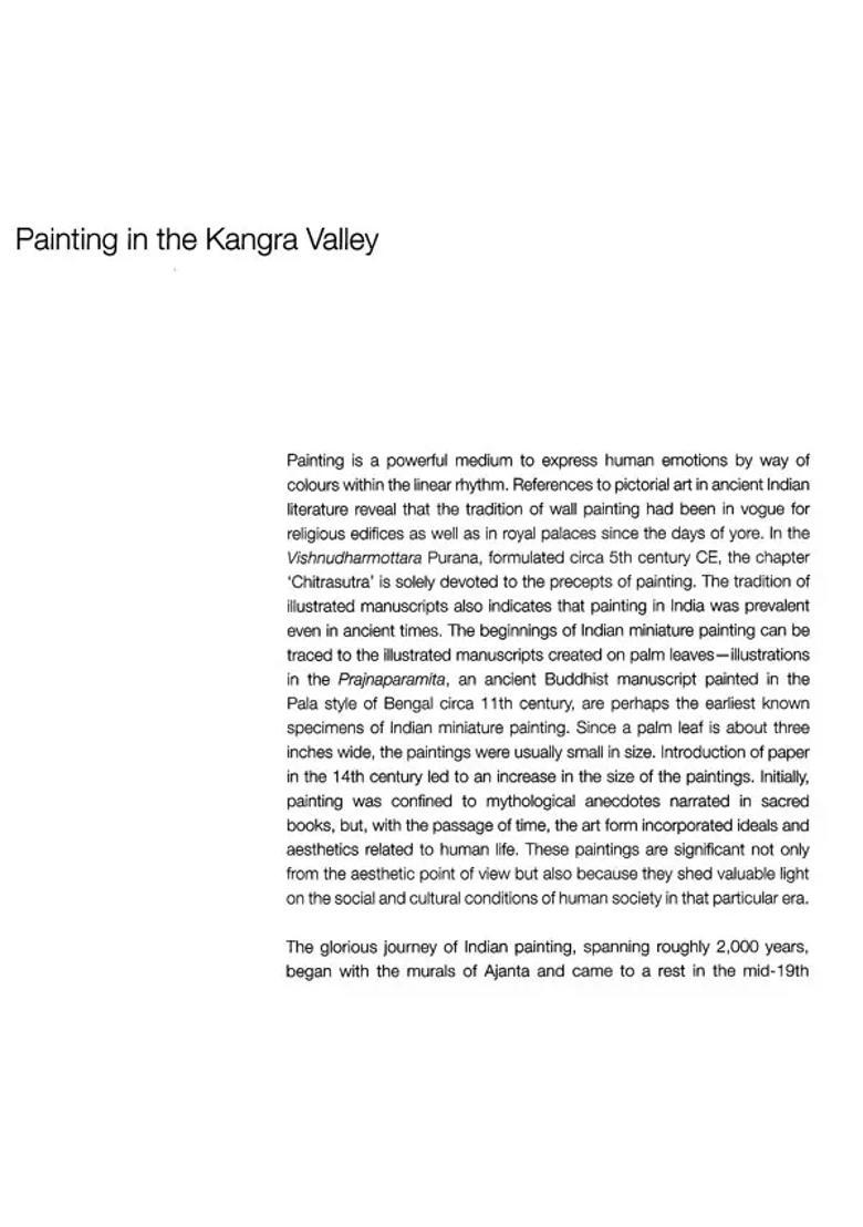 Paintings in the Kangra Valley - Indya