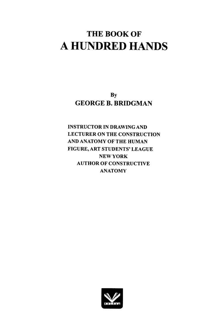 The Book of a Hundred Hands | Books on Indian Paintings - Indya