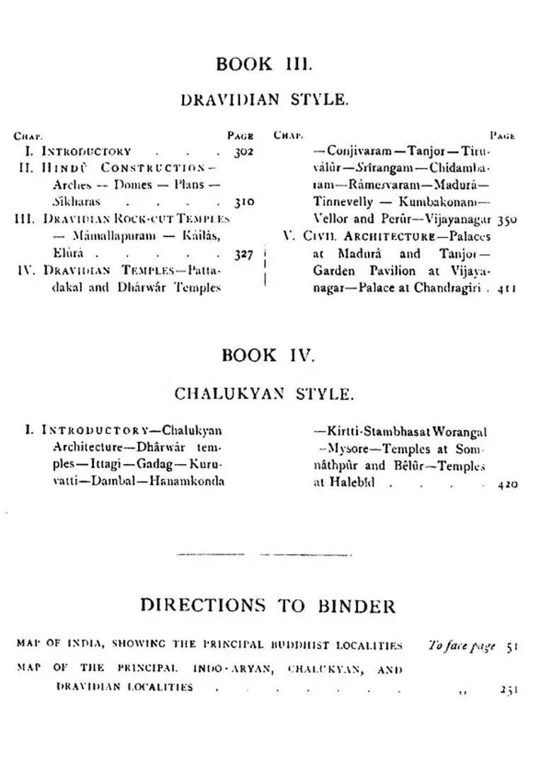 History of Indian and Eastern Architecture (Set of 2 Volumes) - Indya