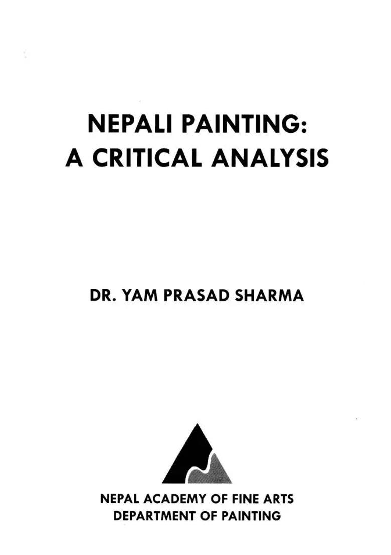 Nepali Painting : A Critical Analysis - Indya