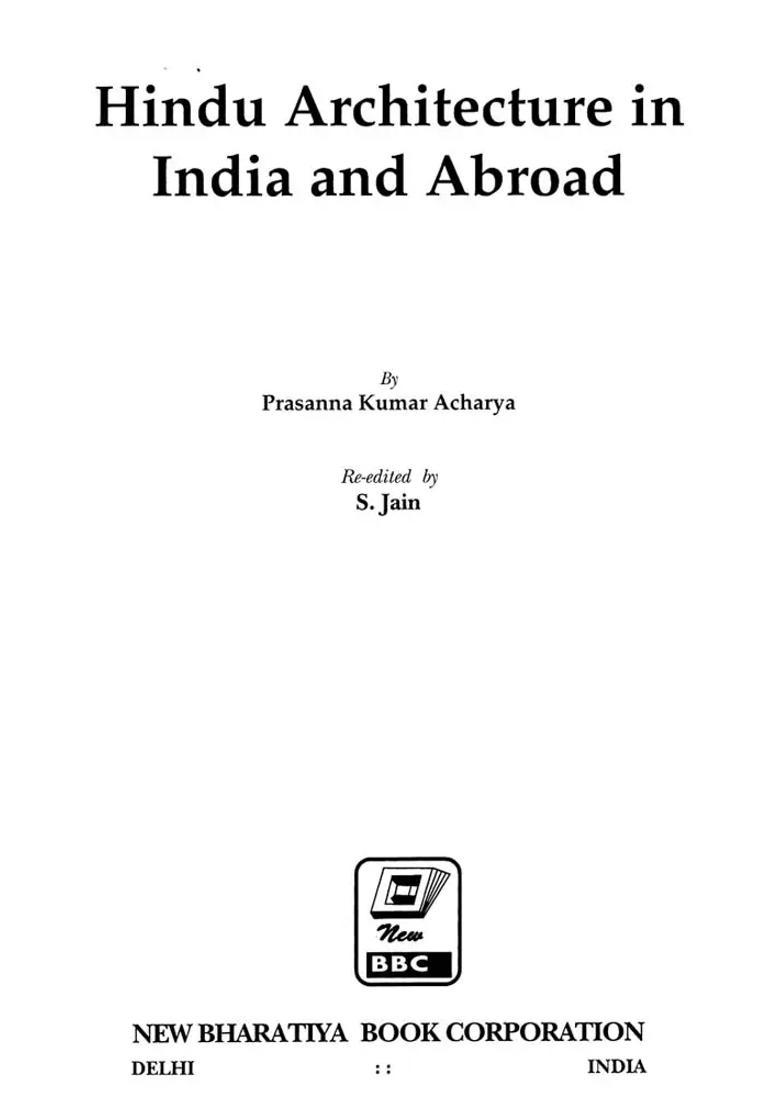 Hindu Architecture In India And Abroad - Indya