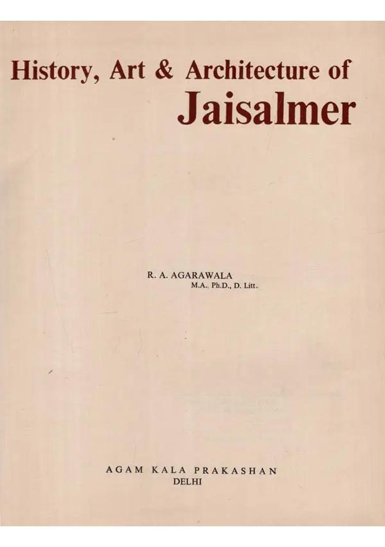 History, Art & Architecture of Jaisalmer - Indya