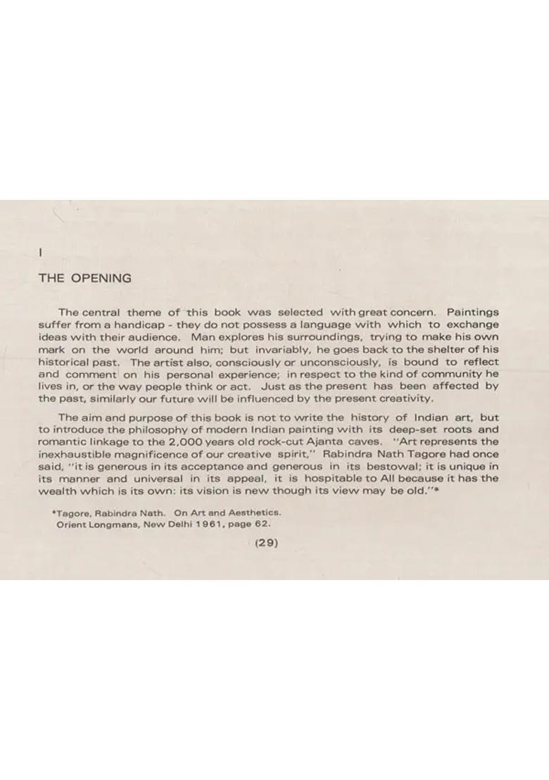 Indian Painting a Romance (An Old and Rare Book) - Indya