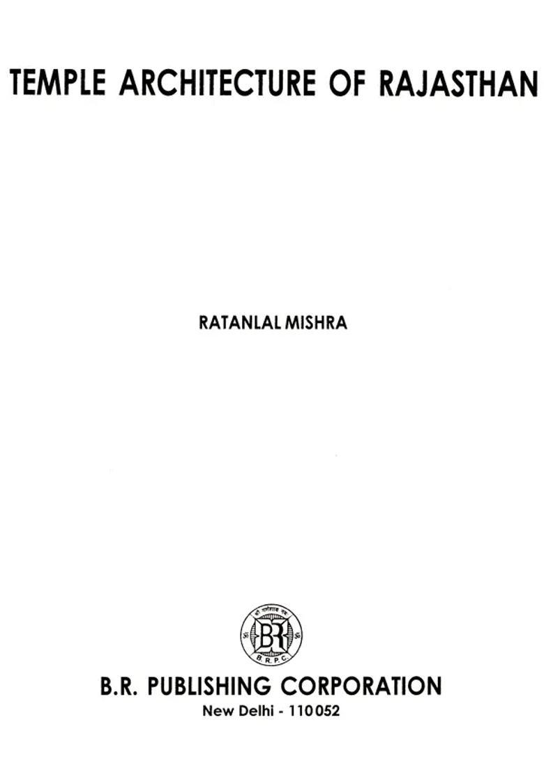 Temple Architecture of Rajasthan - Indya