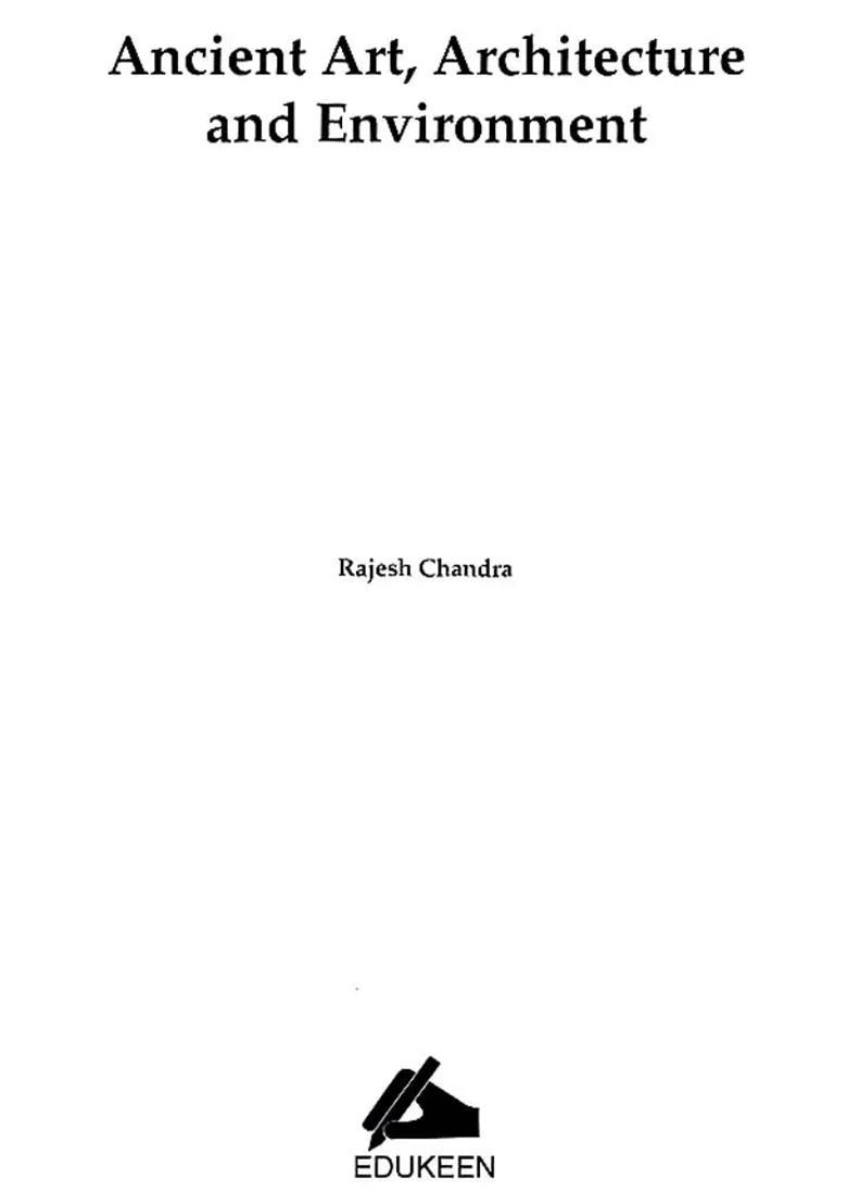 Ancient Art Architecture and Environment - Indya