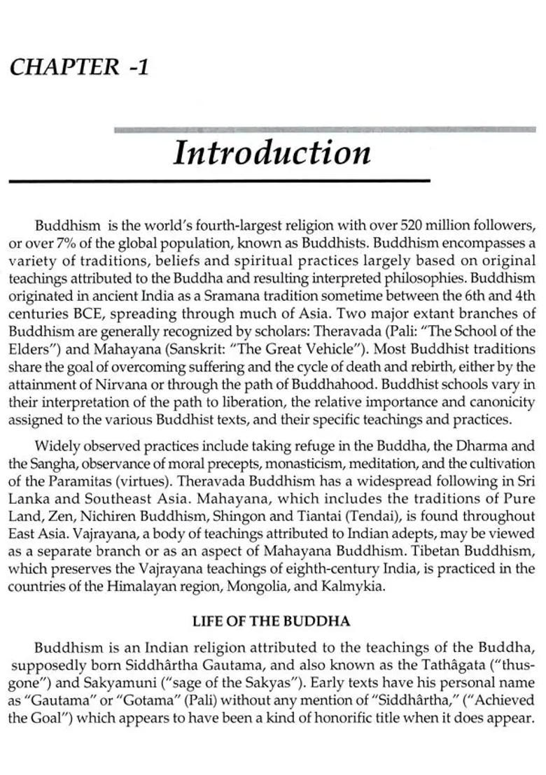 A Handbook of Buddhism Art, Architecture, Literature and Philosophy - Indya