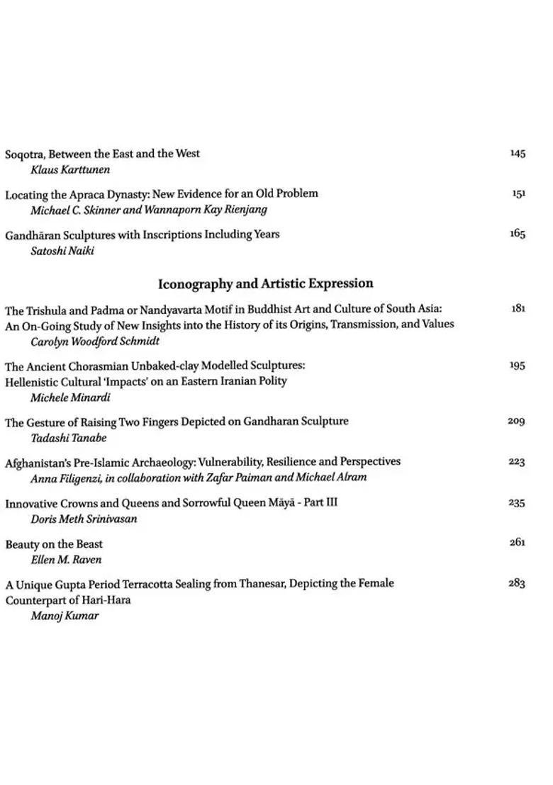 South Asian Archaeology and Art 2016: Part-1 Religion, Society, Trade and Kingship, Part-2 Bridging Heaven and Earth (Set of 2 Volumes) - Indya
