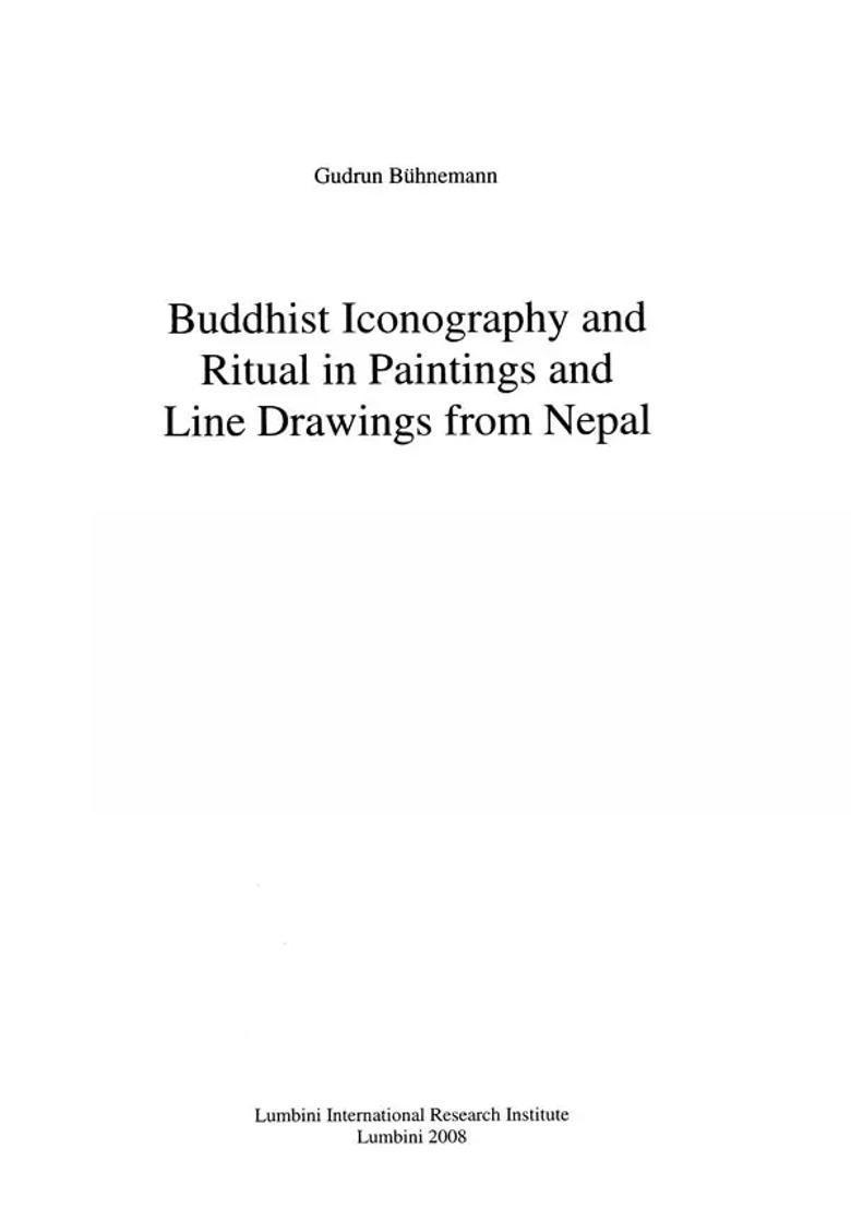 Buddhist Iconography and Ritual in Paintings and Line Drawings from Nepal - Indya