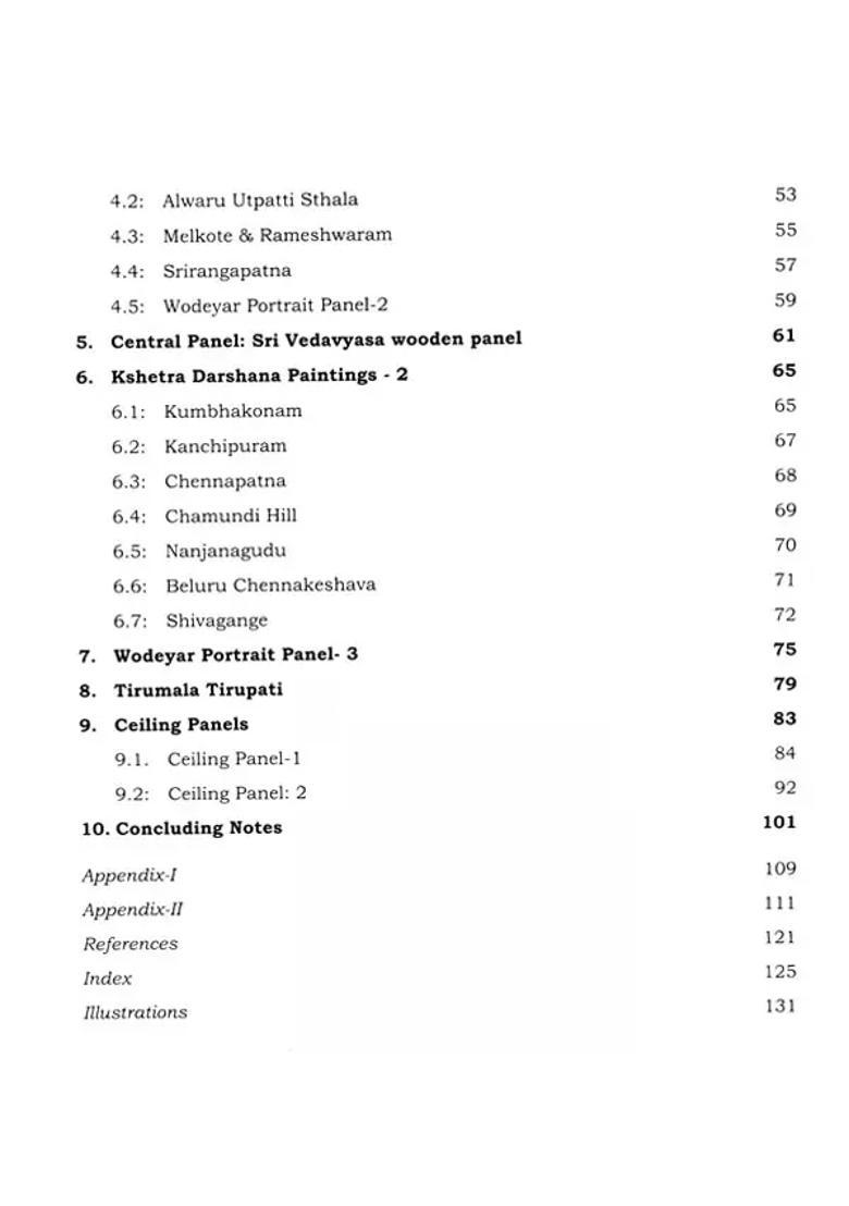 Chitramantapa- Wall Paintings at Mysore - Indya