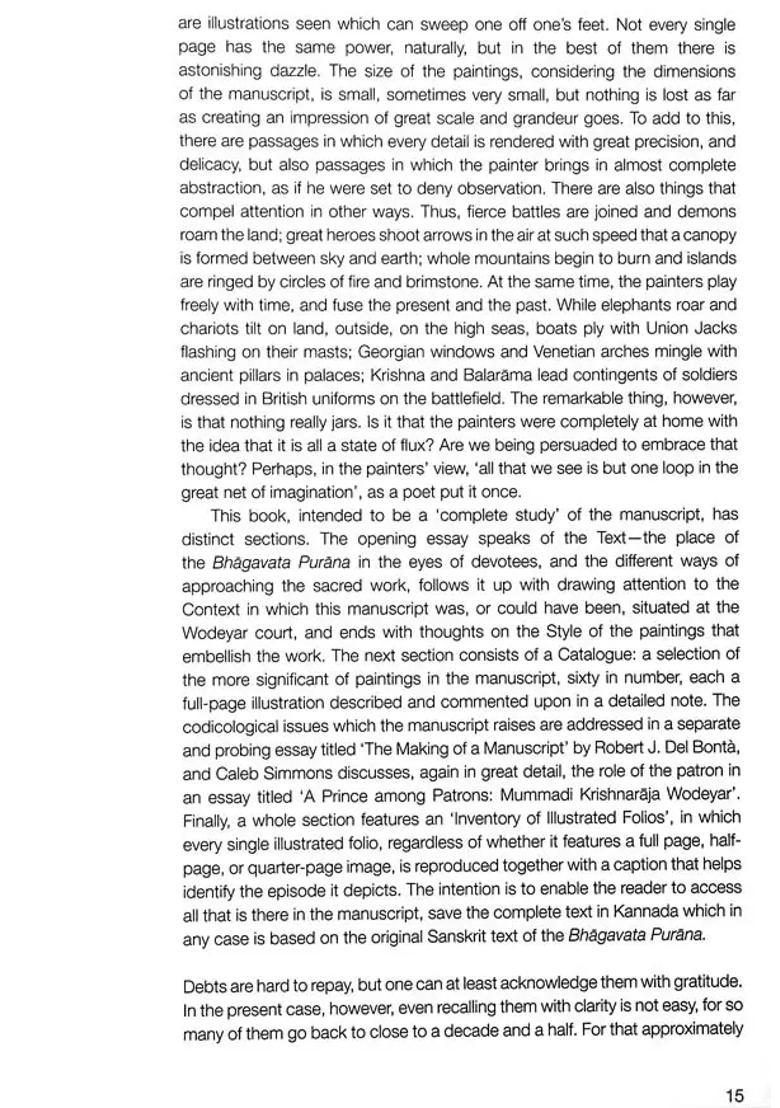 The Great Mysore Bhagavata- Complete Study of a Manuscript from the Binney Collection in The San Diego Museum of Art - Indya