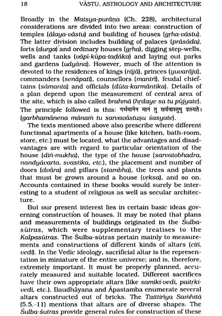 Vastu Astrology and Architecture (Papers presented at the First All India Symposium on Vastu, Bangalore, held on June 3-4, 1995) - Indya