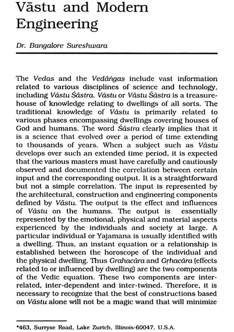 Vastu Astrology and Architecture (Papers presented at the First All India Symposium on Vastu, Bangalore, held on June 3-4, 1995) - Indya