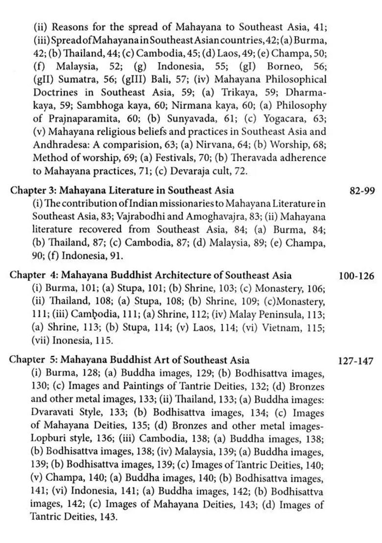History of Mahayana Buddhism- Its Art Architecture and Literature in Southeast Asia - Indya