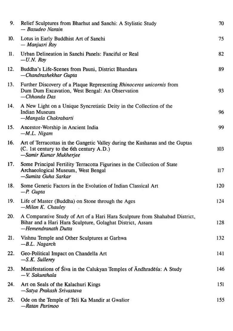 Recent Researches in Indian Art and Iconography- Dr. C.P. Sinha Felicitation Volume - Indya