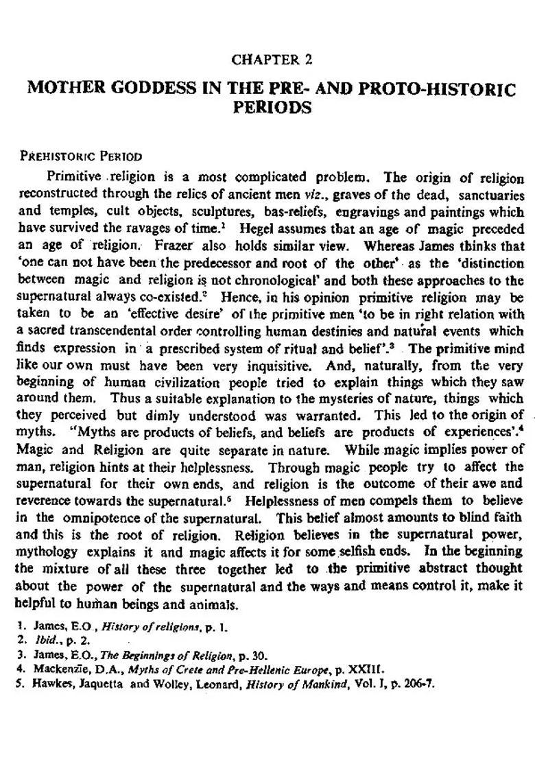 Mother Goddess in Indian Art, Archaeology & Literature - Indya