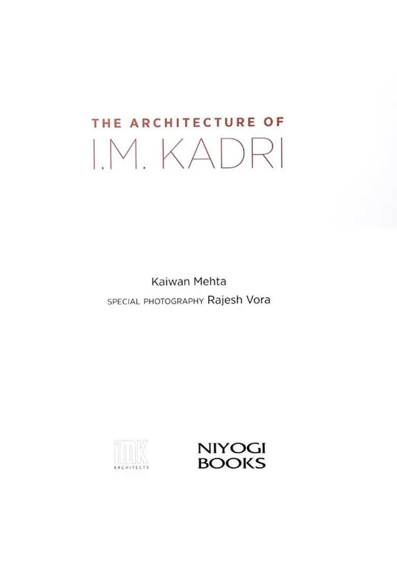 The Architecture of I.M. Kadri - Indya