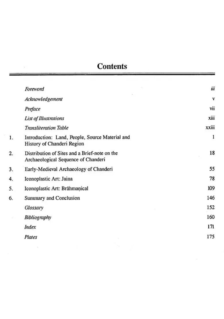 Archaeology, Art and Iconography of Early Medieval Chanderi - Indya